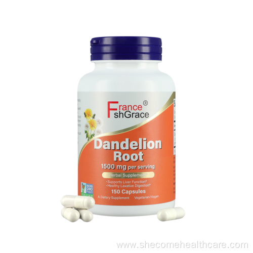 Dandelion root supports Digestive System Dandelion capsules